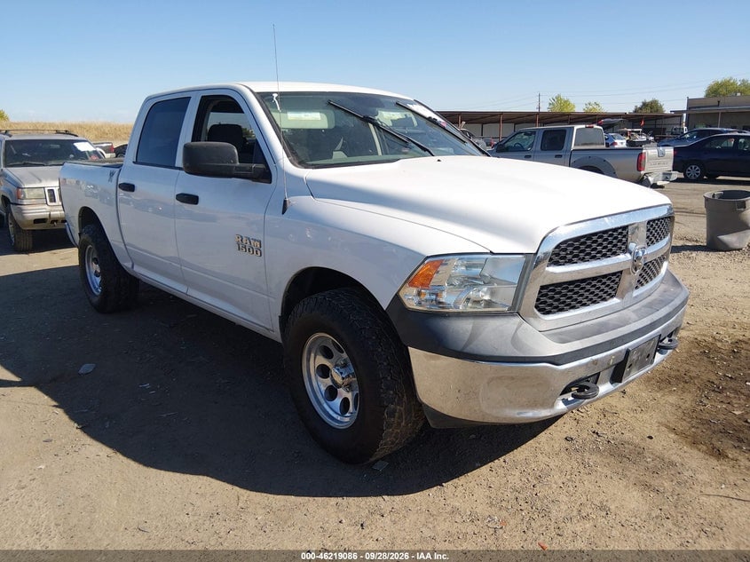 2018 RAM 1500 TRADESMAN  4X4 5'7 BOX | 1C6RR7KG5JS254848 | UPCARS