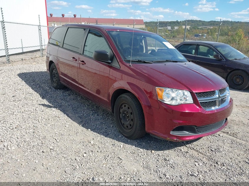 2018 DODGE GRAND CARAVAN SE | 2C4RDGBG6JR136817 | UPCARS