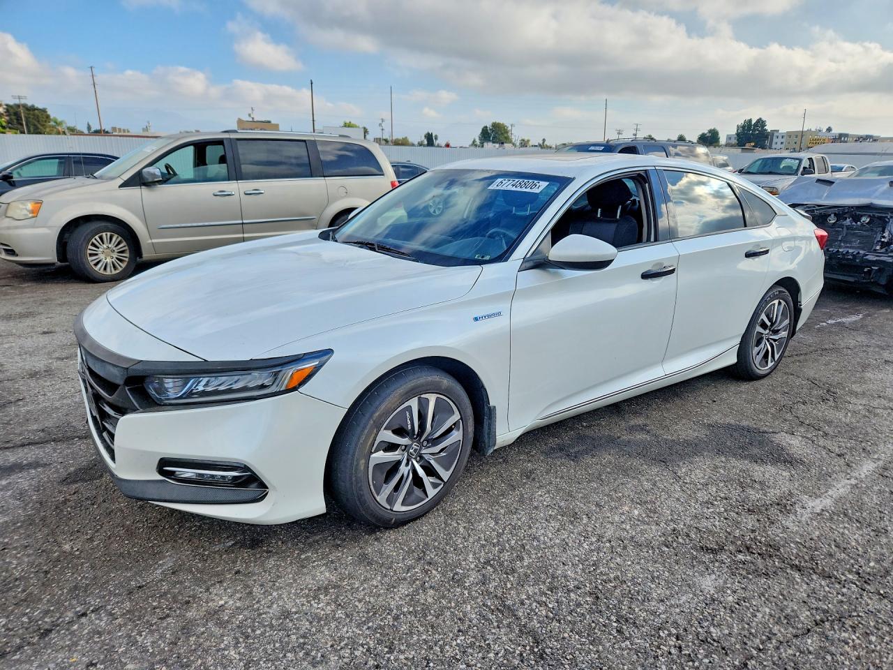 2018 HONDA ACCORD HYBRID EX | 1HGCV3F46JA017313 | UPCARS