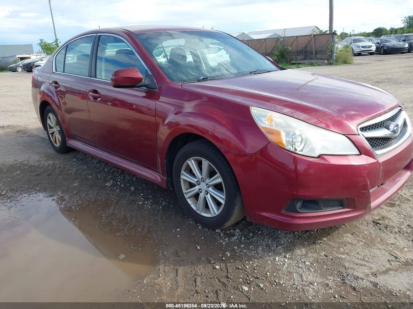 2012 SUBARU LEGACY 2.5I | 4S3BMCA61C3017250 | UPCARS