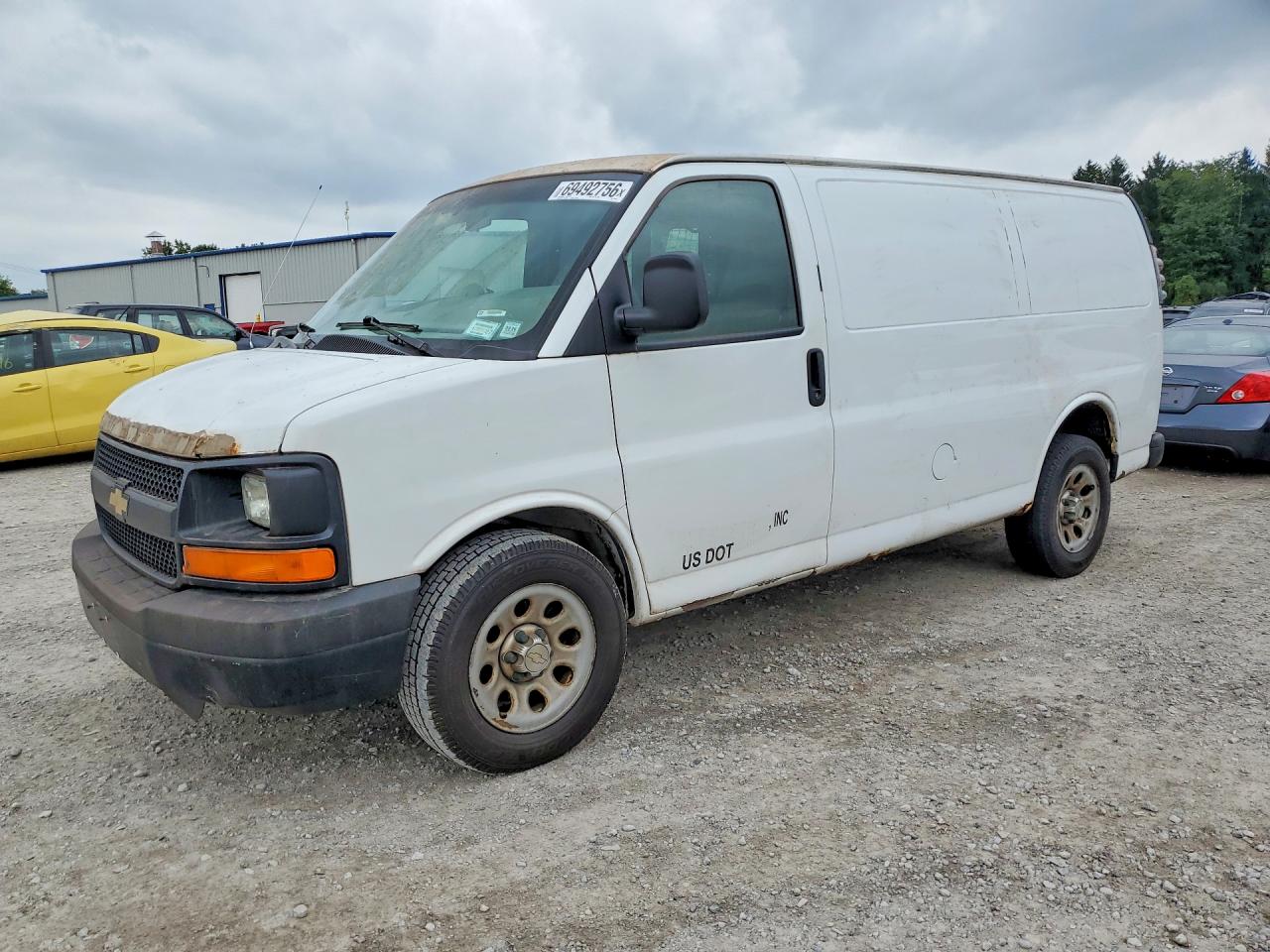 2013 CHEVROLET EXPRESS DELIVERY VAN | 1GCSGAFX6D1157952 | UPCARS