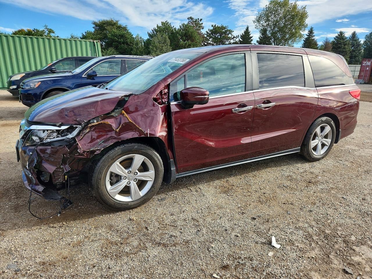 2019 HONDA ODYSSEY EXL | 5FNRL6H76KB066446 | UPCARS