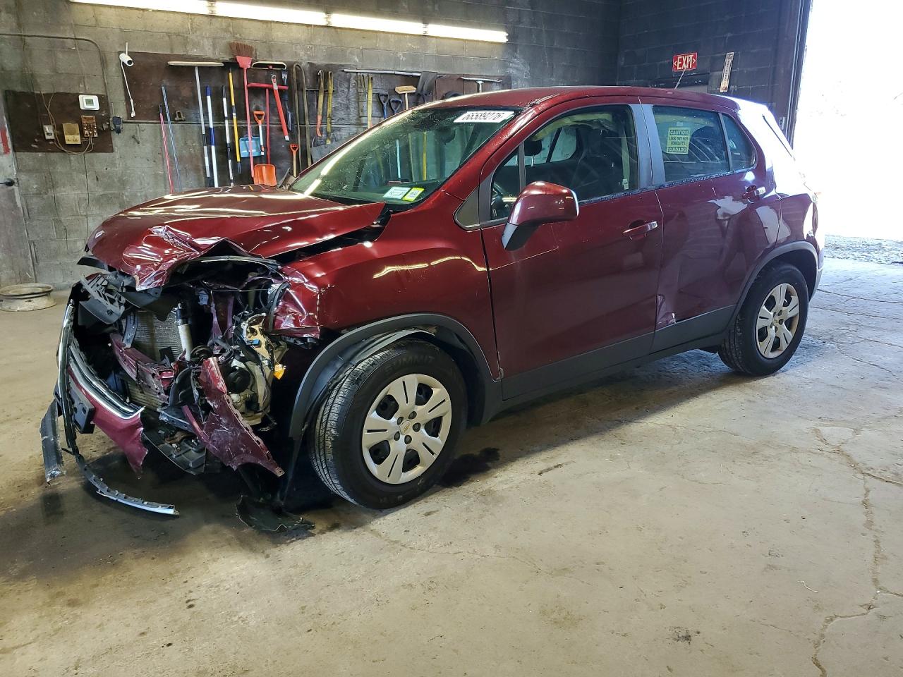 2016 CHEVROLET TRAX LS | 3GNCJKSB8GL116586 | UPCARS