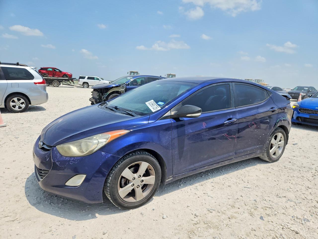 2013 HYUNDAI ELANTRA GLS | 5NPDH4AE0DH238077 | UPCARS