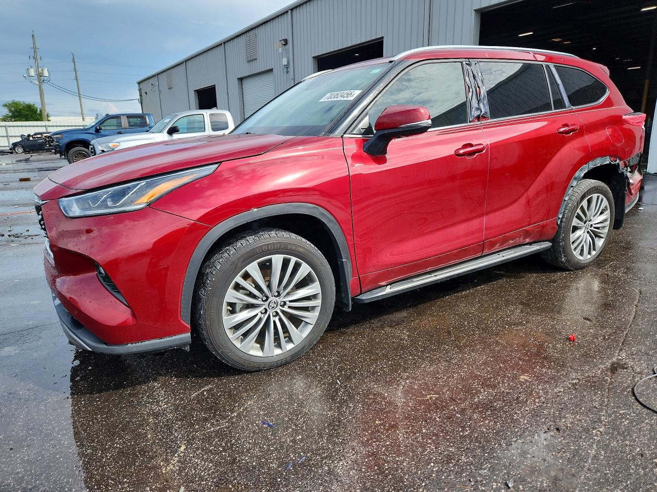 2022 TOYOTA HIGHLANDER HYBRID PLATINUM | 5TDFARAHXNS012645 | UPCARS