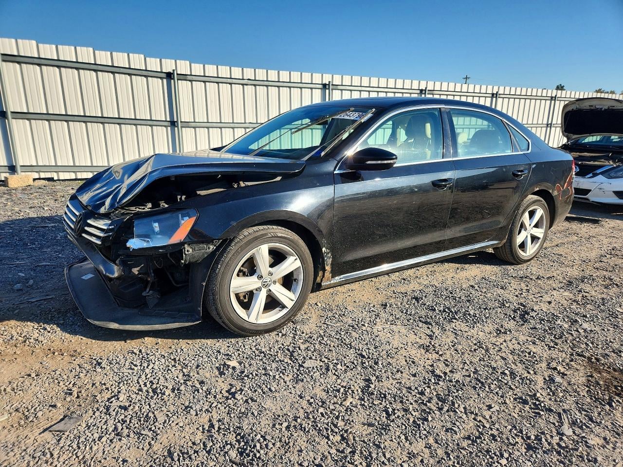 2012 VOLKSWAGEN PASSAT SE | 1VWBP7A39CC103651 | UPCARS