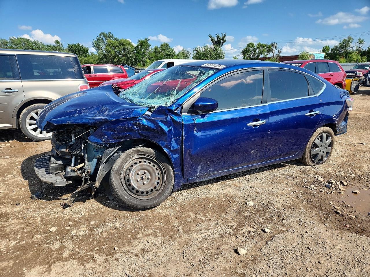 2017 NISSAN SENTRA SV | 3N1AB7AP1HY230301 | UPCARS