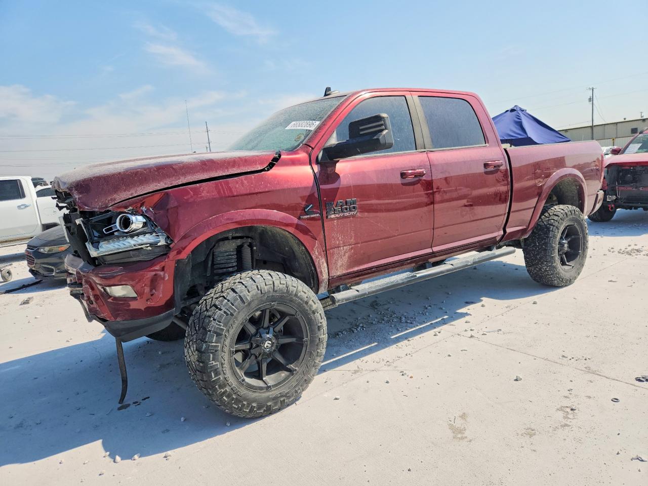 2016 RAM 2500 LARAMIE | 3C6UR5FL3GG211471 | UPCARS