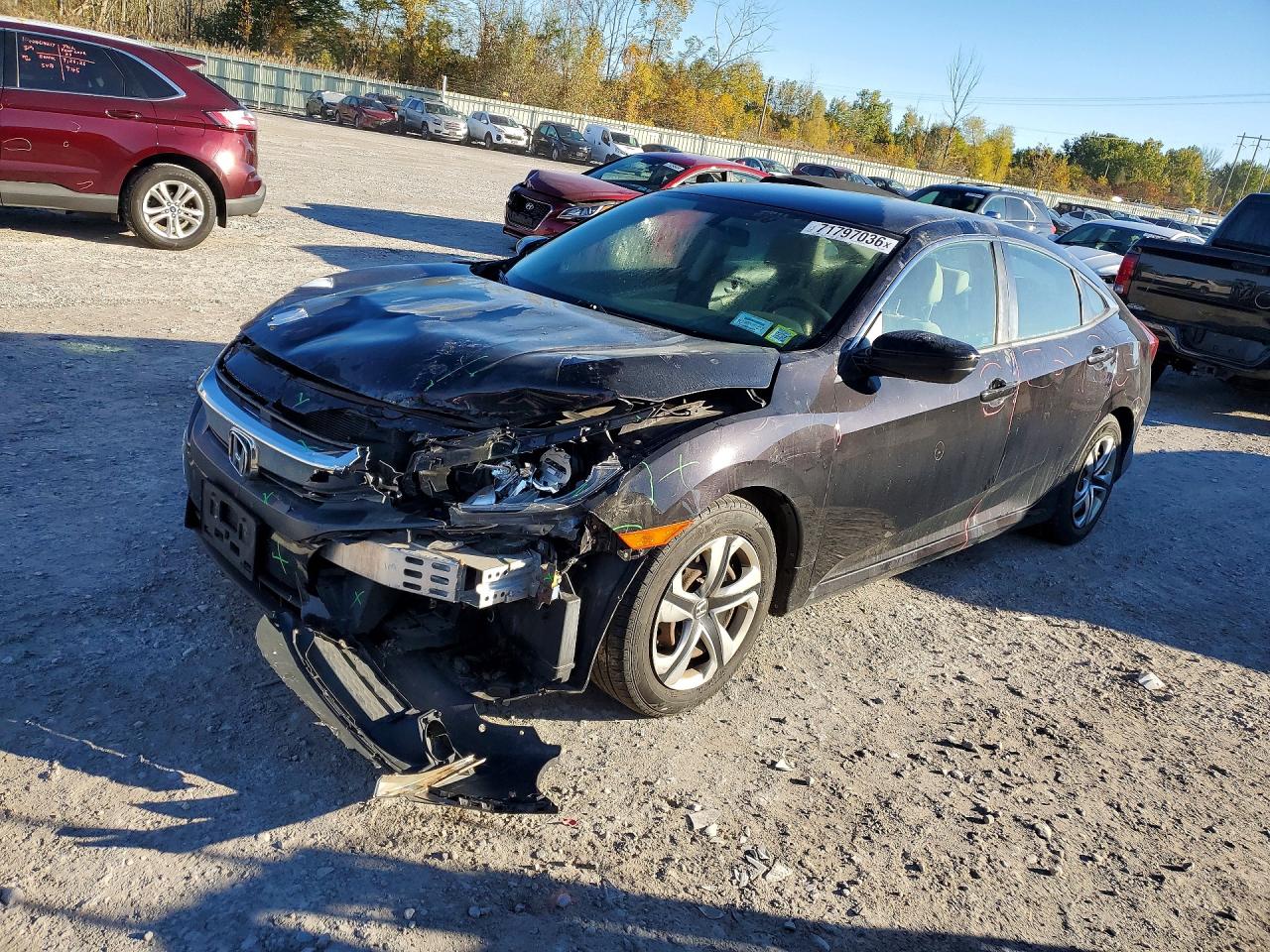 2016 HONDA CIVIC LX | 19XFC2F55GE203208 | UPCARS