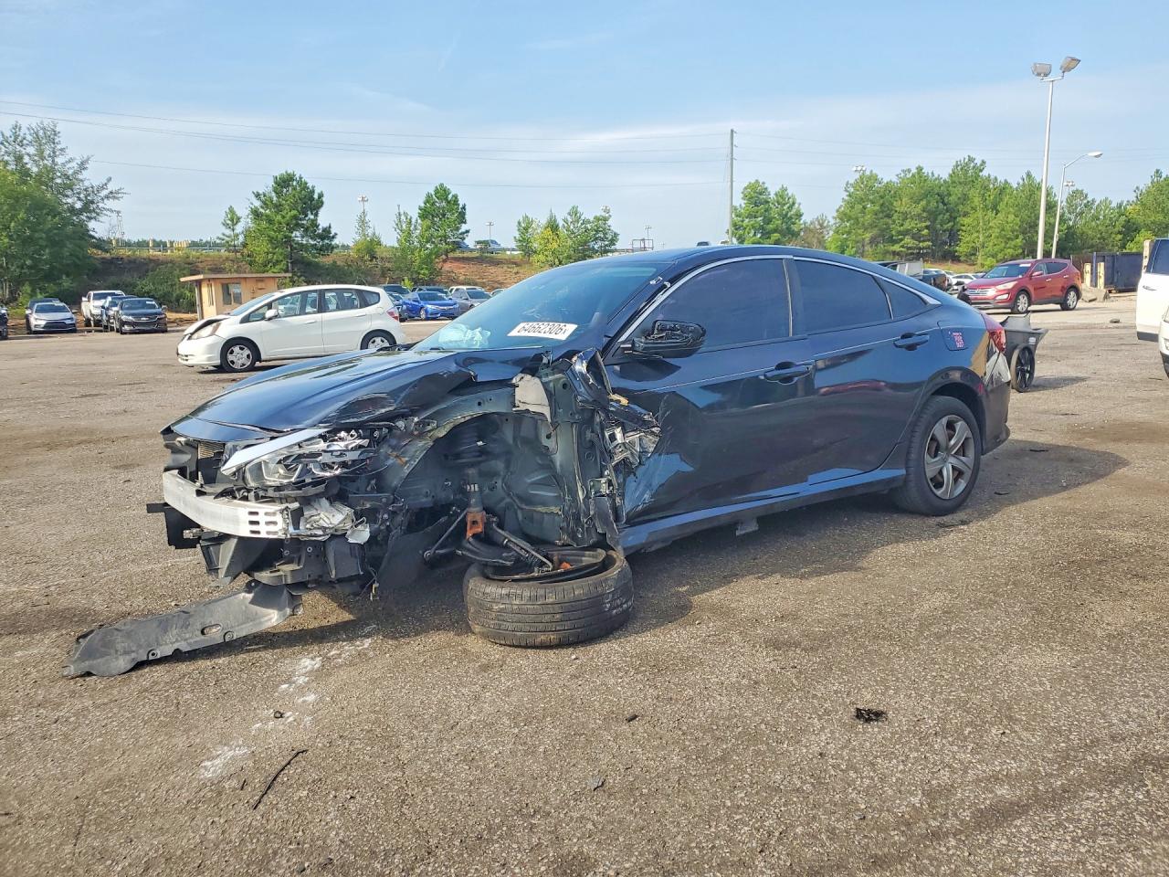 2018 HONDA CIVIC LX | 2HGFC2F54JH500208 | UPCARS