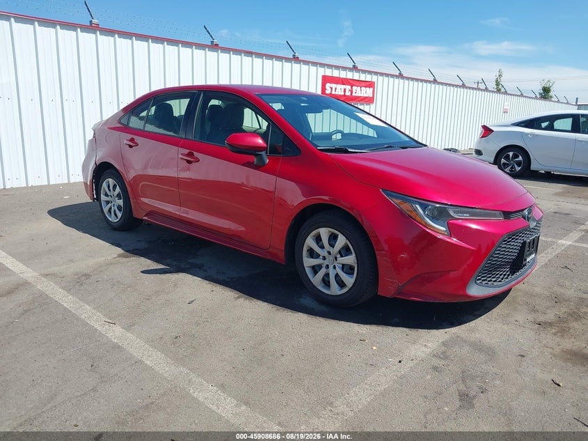 2021 TOYOTA COROLLA LE | JTDEPMAE1MJ186280 | UPCARS