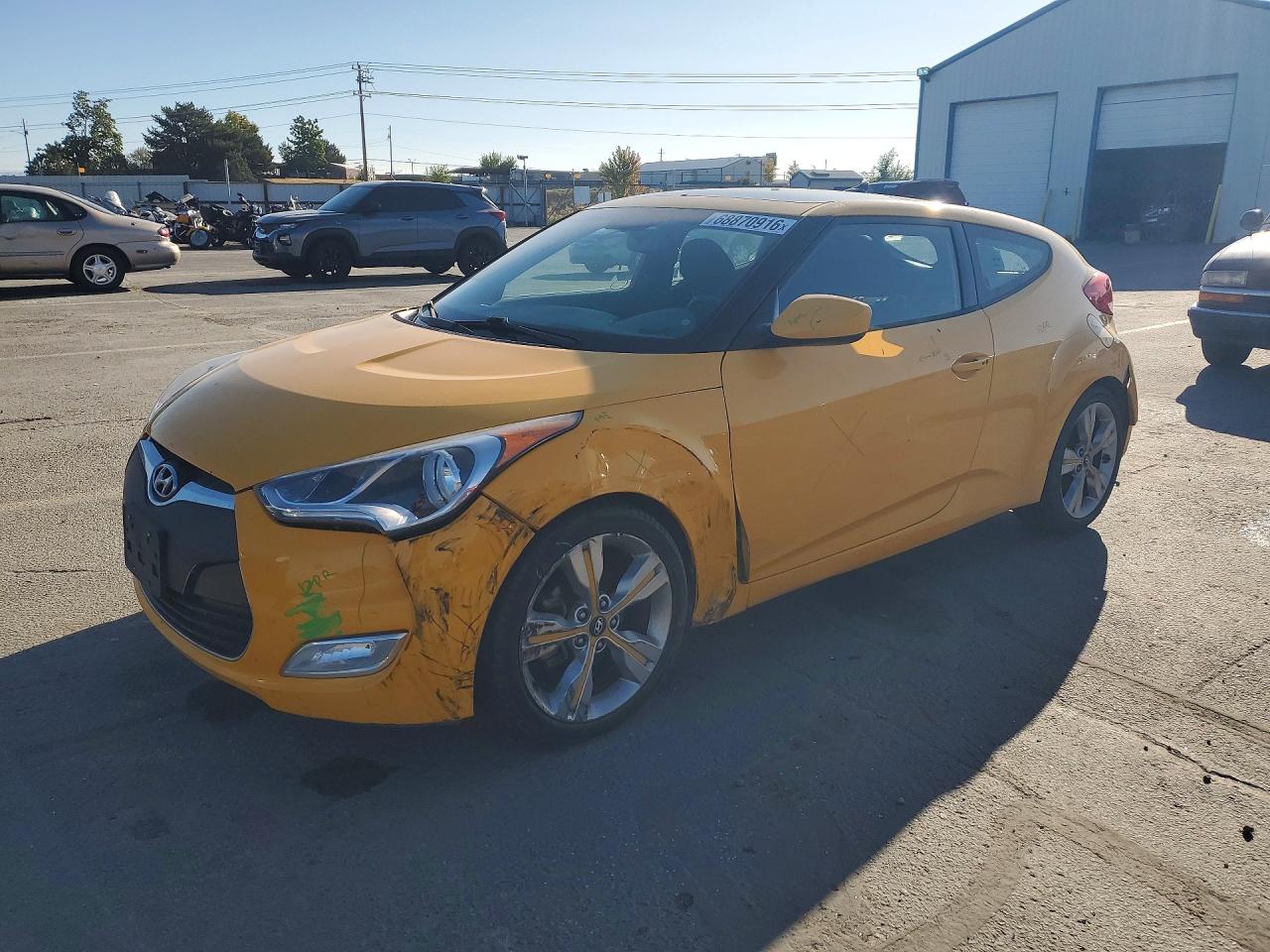 2017 HYUNDAI VELOSTER VALUE EDITION | KMHTC6AD9HU313475 | UPCARS