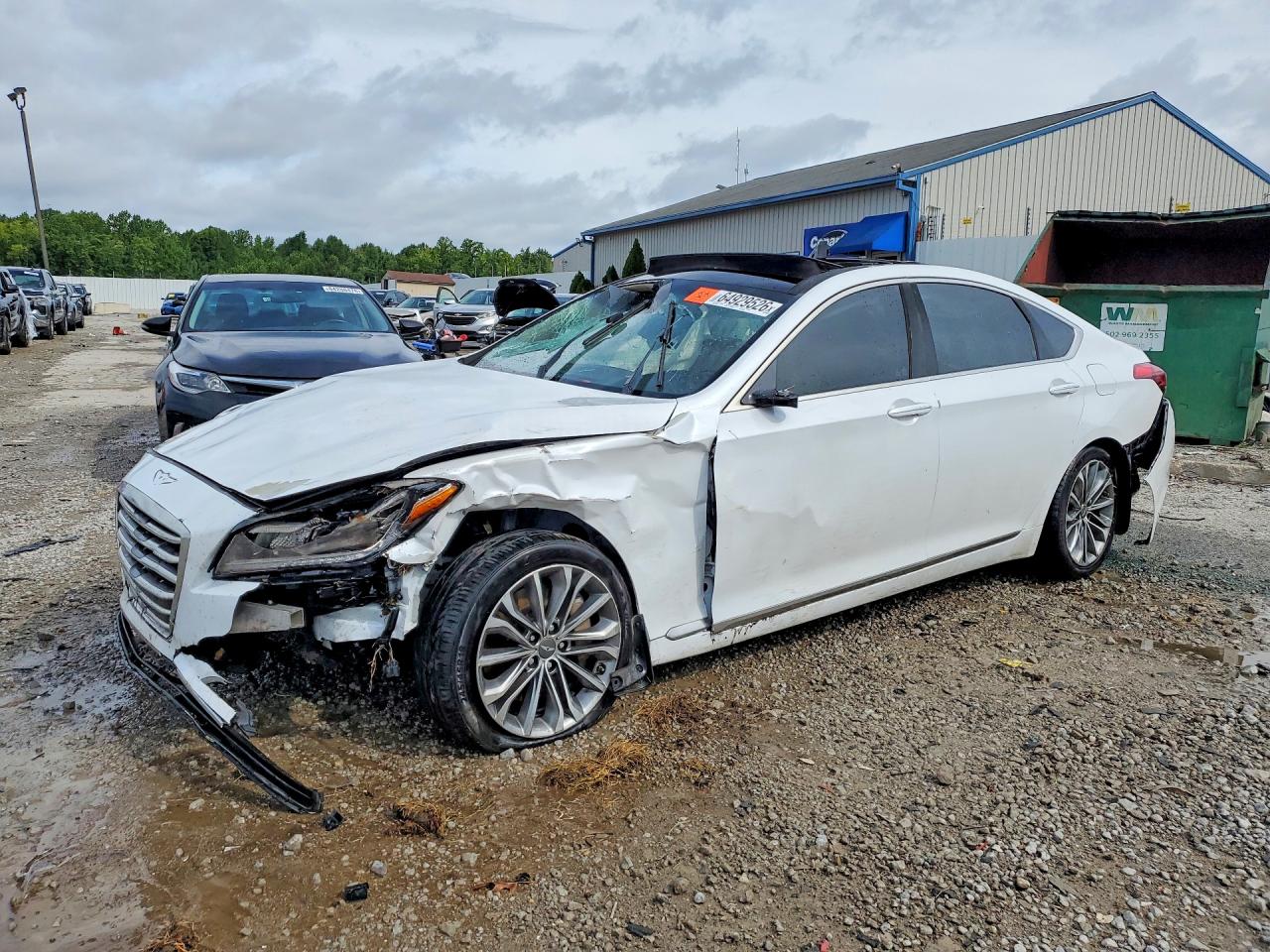 2016 HYUNDAI GENESIS 3.8L | KMHGN4JE5GU128296 | UPCARS