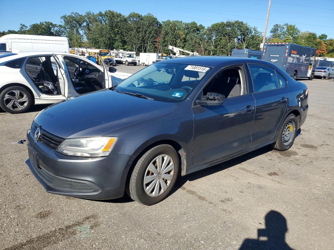 2012 VOLKSWAGEN JETTA BASE | 3VW2K7AJ4CM309777 | UPCARS