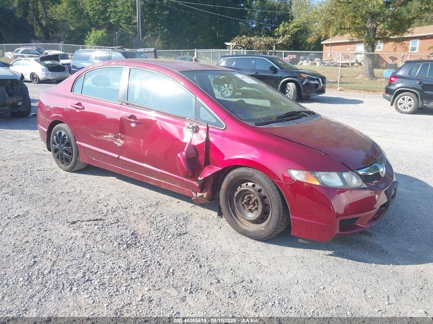 2011 HONDA CIVIC LX | 2HGFA1F50BH536284 | UPCARS