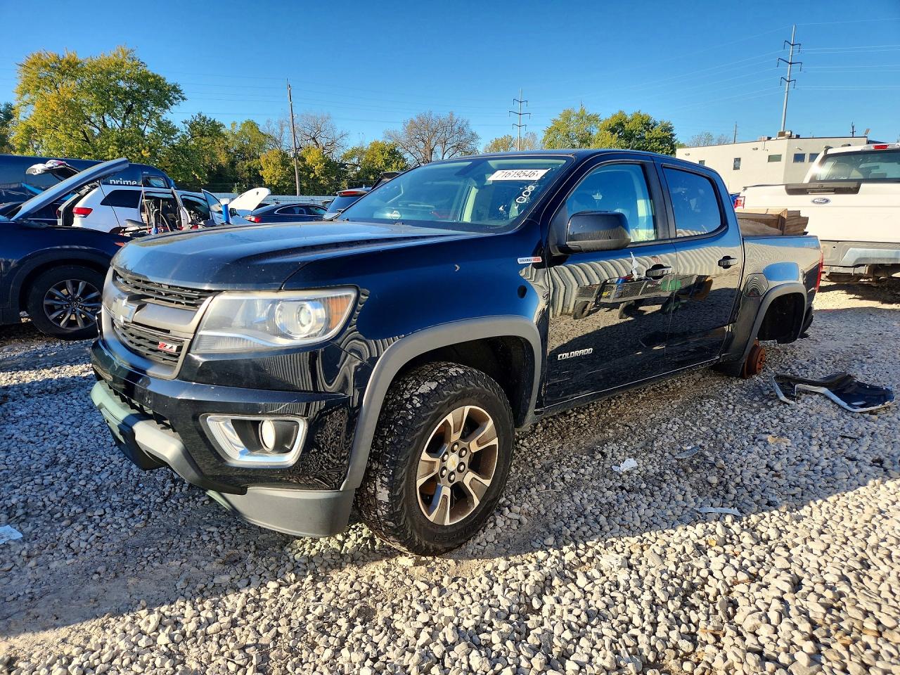 2017 CHEVROLET COLORADO Z71 | 1GCPTDE11H1263120 | UPCARS