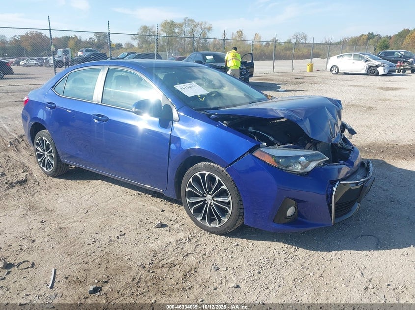 2014 TOYOTA COROLLA S PREMIUM | 5YFBURHE4EP067375 | UPCARS
