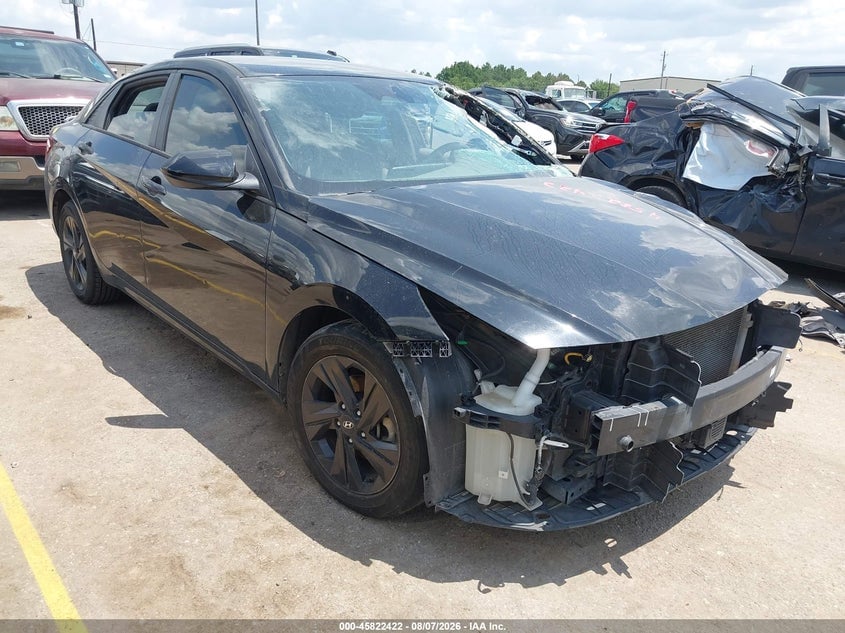 2022 HYUNDAI ELANTRA HYBRID BLUE | KMHLM4AJ2NU015109 | UPCARS