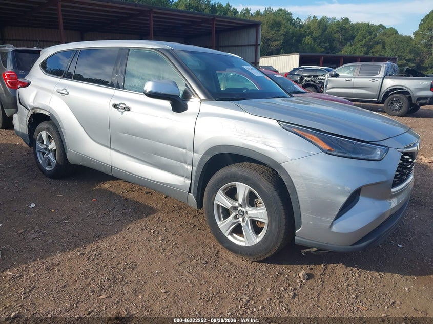 2021 TOYOTA HIGHLANDER L | 5TDCZRAH0MS517166 | UPCARS
