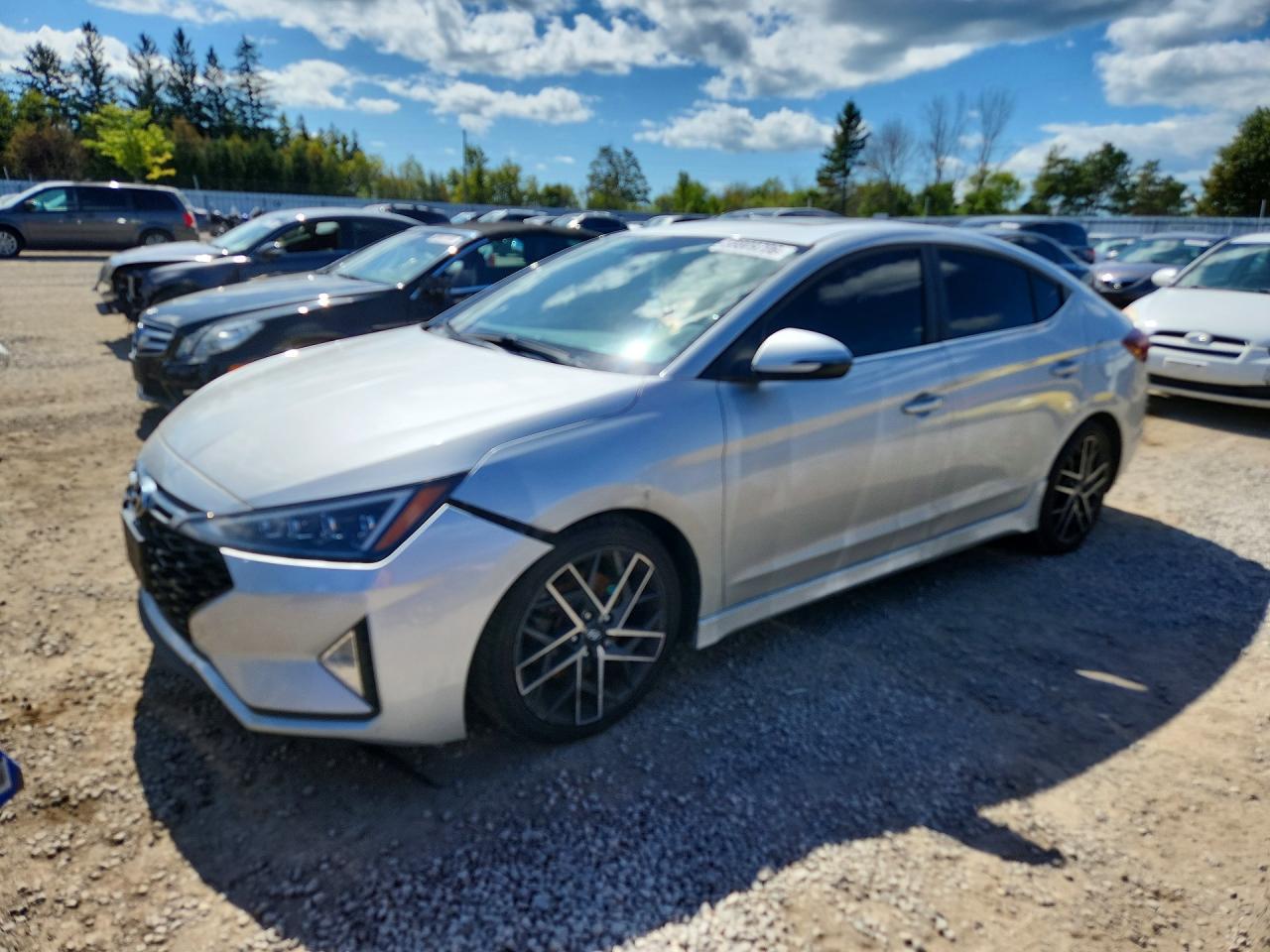 2019 HYUNDAI ELANTRA SPORT | KMHD04LB1KU889632 | UPCARS