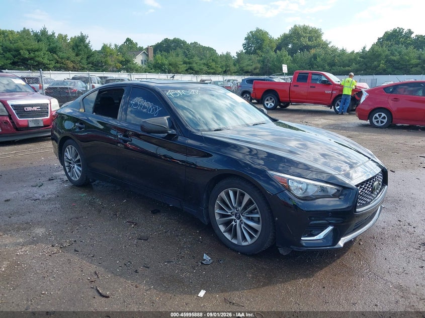 2022 INFINITI Q50 LUXE AWD | JN1EV7BR1NM340904 | UPCARS
