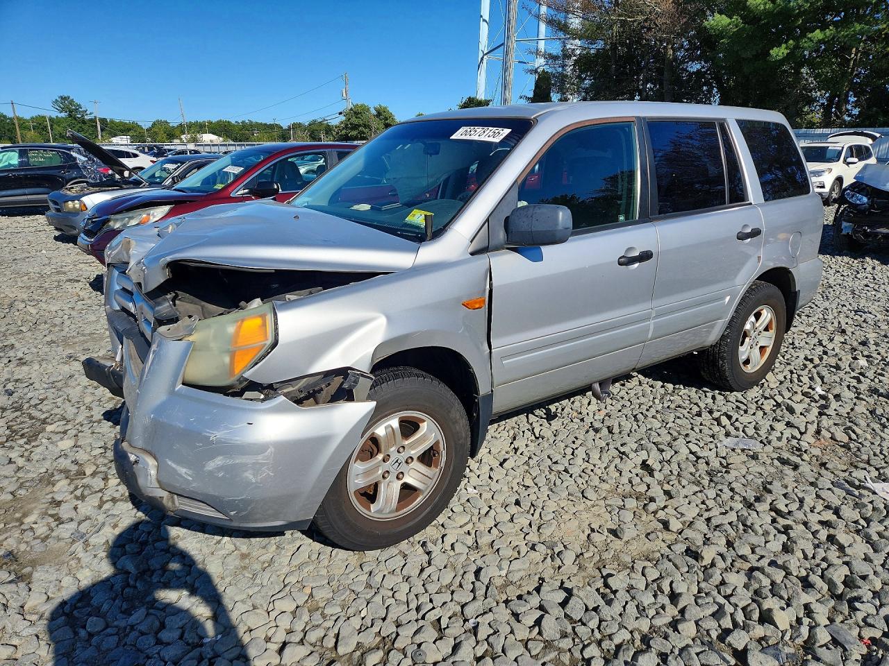 2006 HONDA PILOT LX | 2HKYF18176H559092 | UPCARS