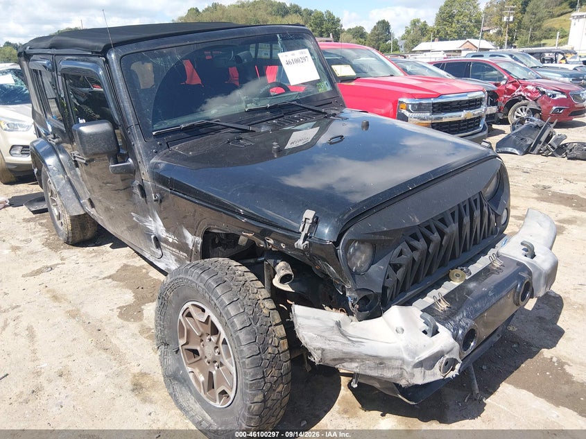 2017 JEEP WRANGLER UNLIMITED SAHARA | 1C4BJWEG2HL622284 | UPCARS