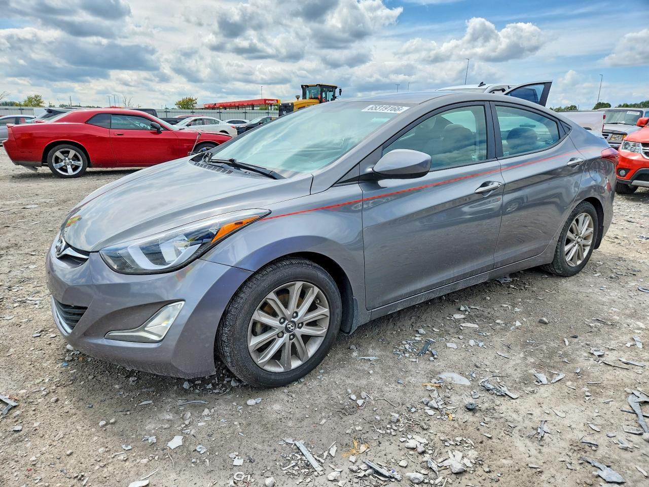 2014 HYUNDAI ELANTRA SE | 5NPDH4AE6EH468014 | UPCARS