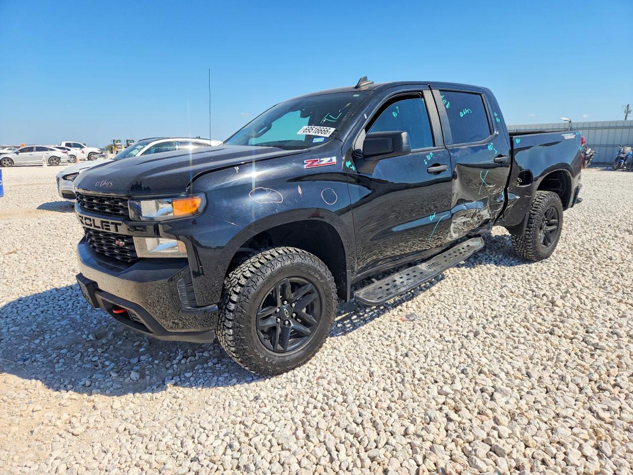 2022 CHEVROLET SILVERADO K1500 TRAIL BOSS CUSTOM | 3GCPYCEK7NG138978 | UPCARS