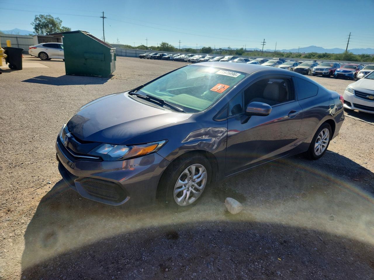 2015 HONDA CIVIC LX | 2HGFG3B5XFH527582 | UPCARS