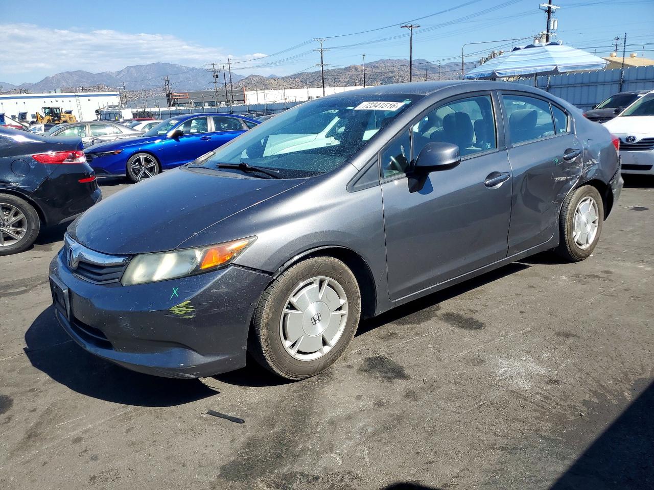 2012 HONDA CIVIC HF | 2HGFB2F6XCH550917 | UPCARS