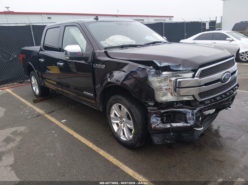 2018 FORD F-150 PLATINUM | 1FTFW1E14JFD80068 | UPCARS