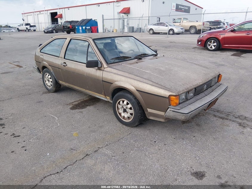 1984 VOLKSWAGEN SCIROCCO DELUXE | WVWCA0534EK020079 | UPCARS