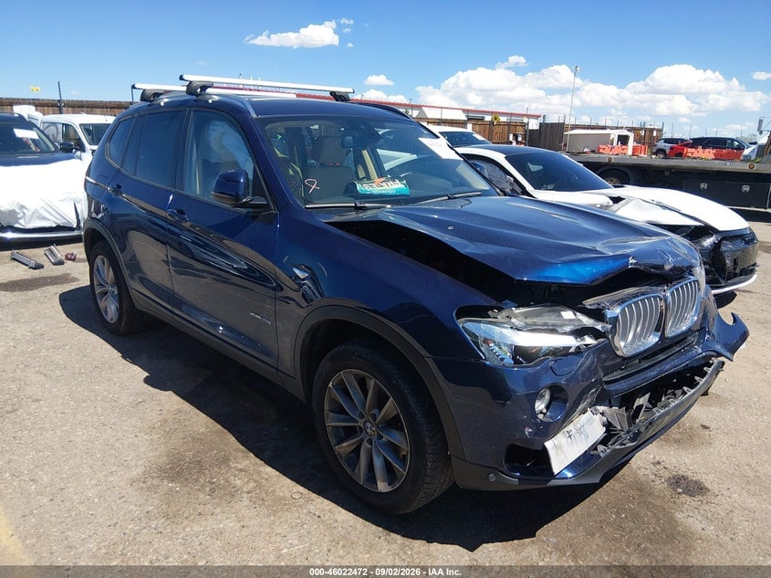 2017 BMW X3 XDRIVE28I | 5UXWX9C37H0T19048 | UPCARS