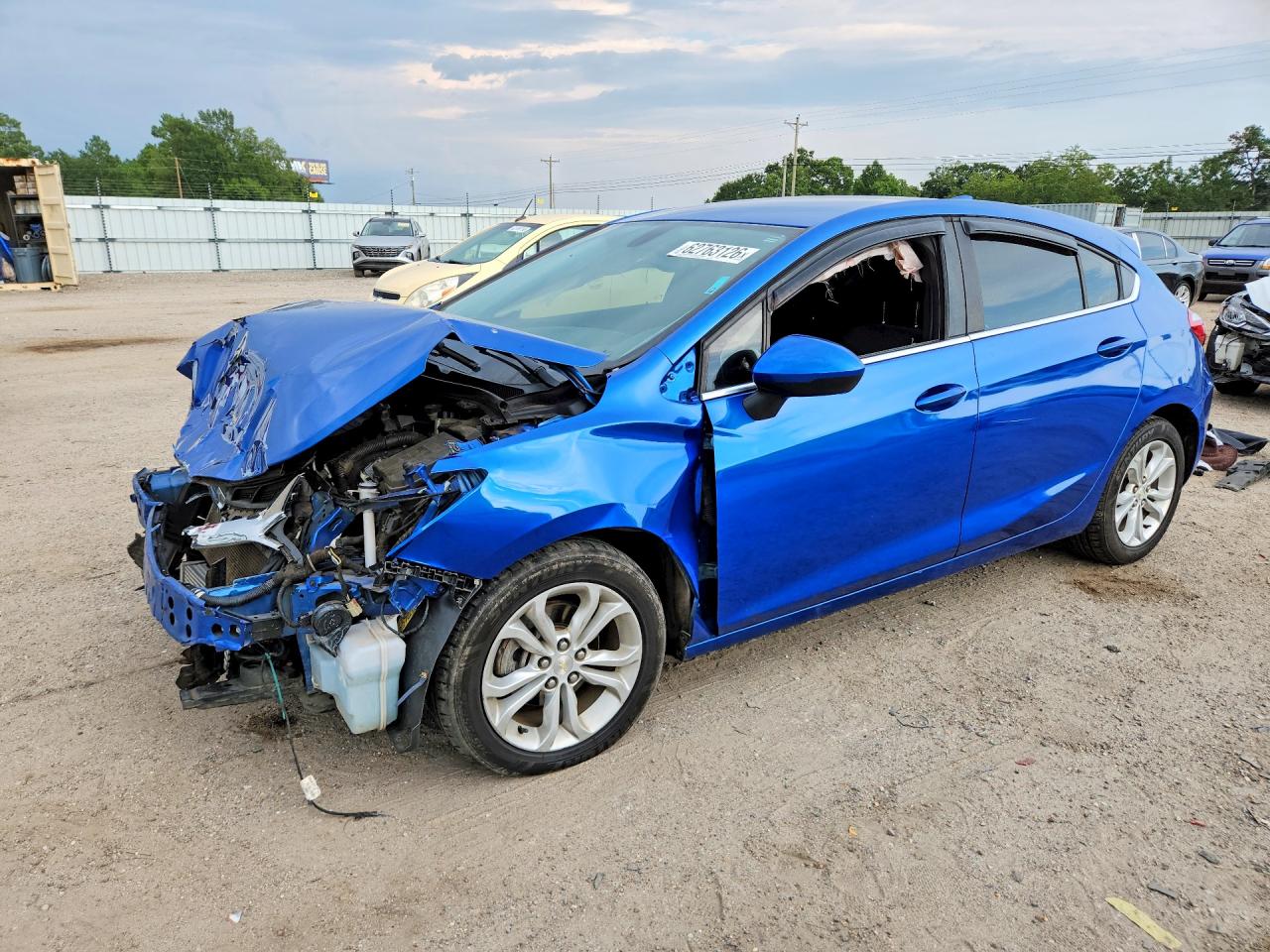 2019 CHEVROLET CRUZE LT | 3G1BE6SM7KS564312 | UPCARS