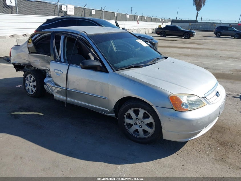 2002 HONDA CIVIC LX | 2HGES16562H585000 | UPCARS