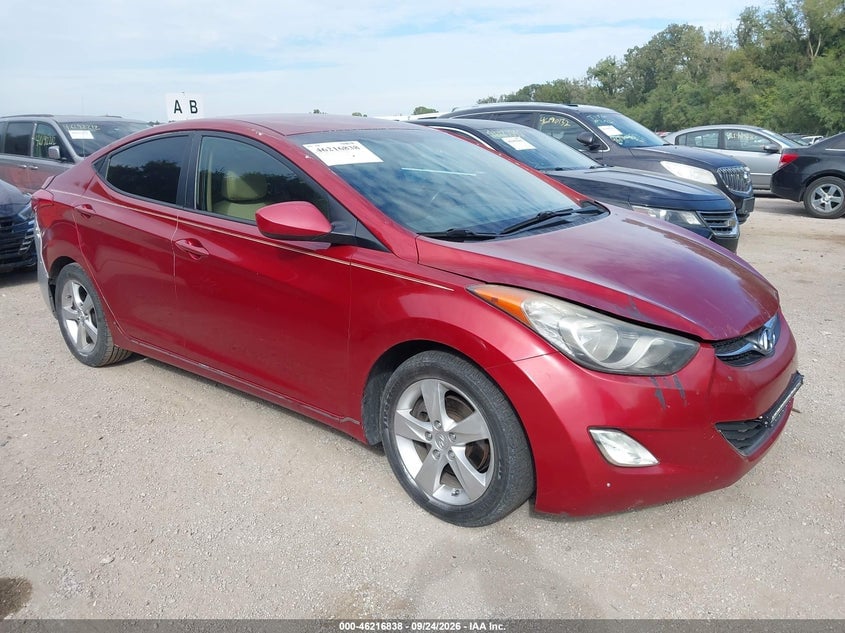 2012 HYUNDAI ELANTRA GLS (ULSAN PLANT) | KMHDH4AE7CU266667 | UPCARS