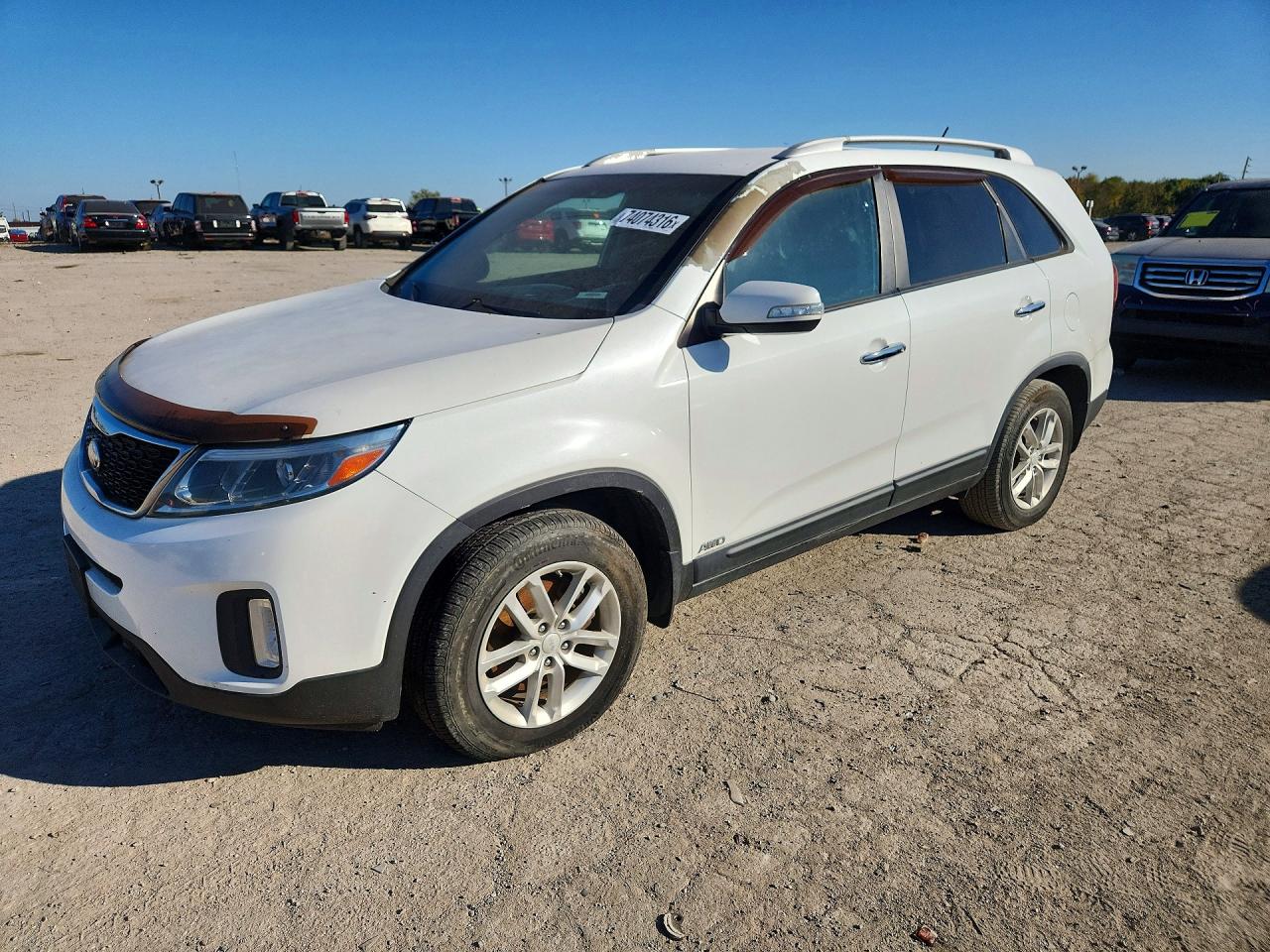 2014 KIA SORENTO LX | 5XYKTDA73EG461763 | UPCARS