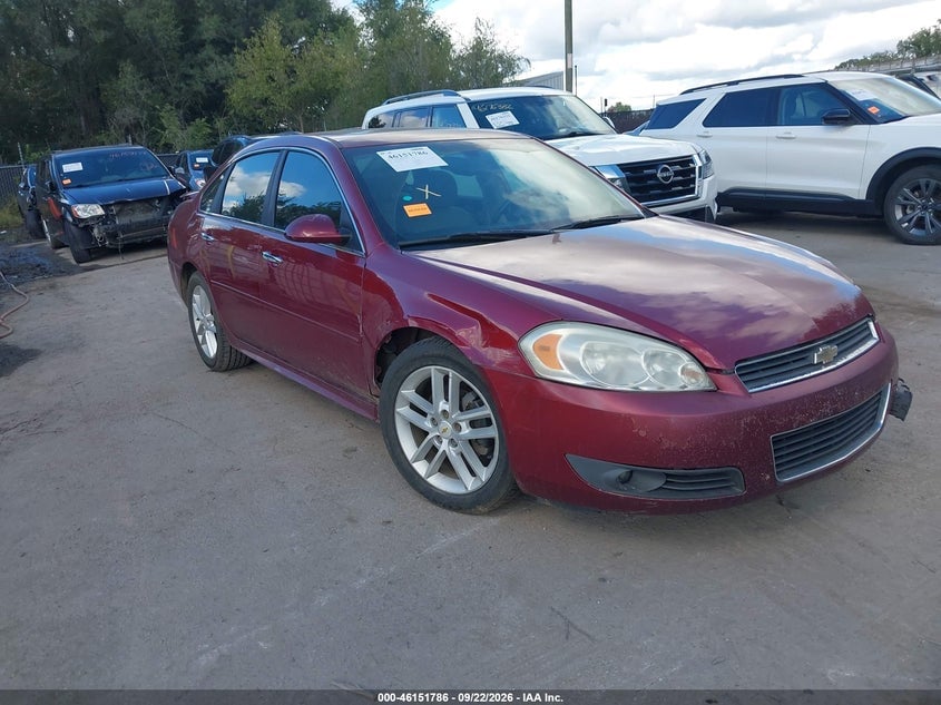 2010 CHEVROLET IMPALA LTZ | 2G1WC5EM0A1171677 | UPCARS
