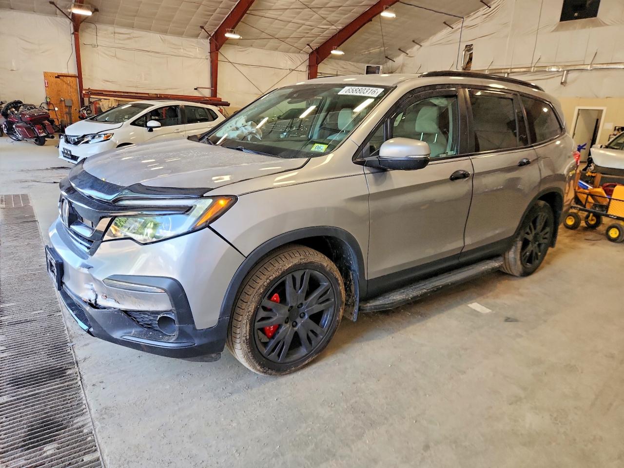 2022 HONDA PILOT SE | 5FNYF6H21NB052708 | UPCARS