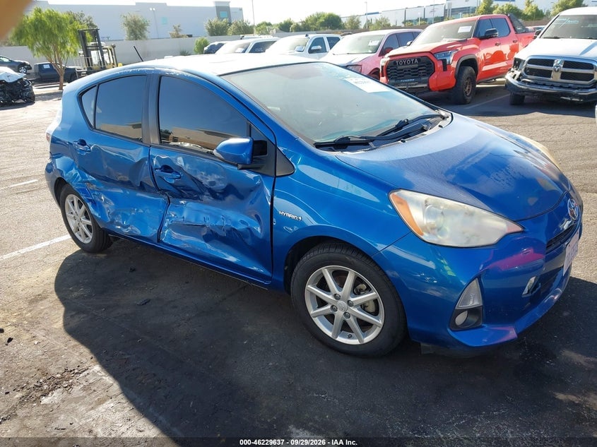 2013 TOYOTA PRIUS C FOUR | JTDKDTB39D1043340 | UPCARS