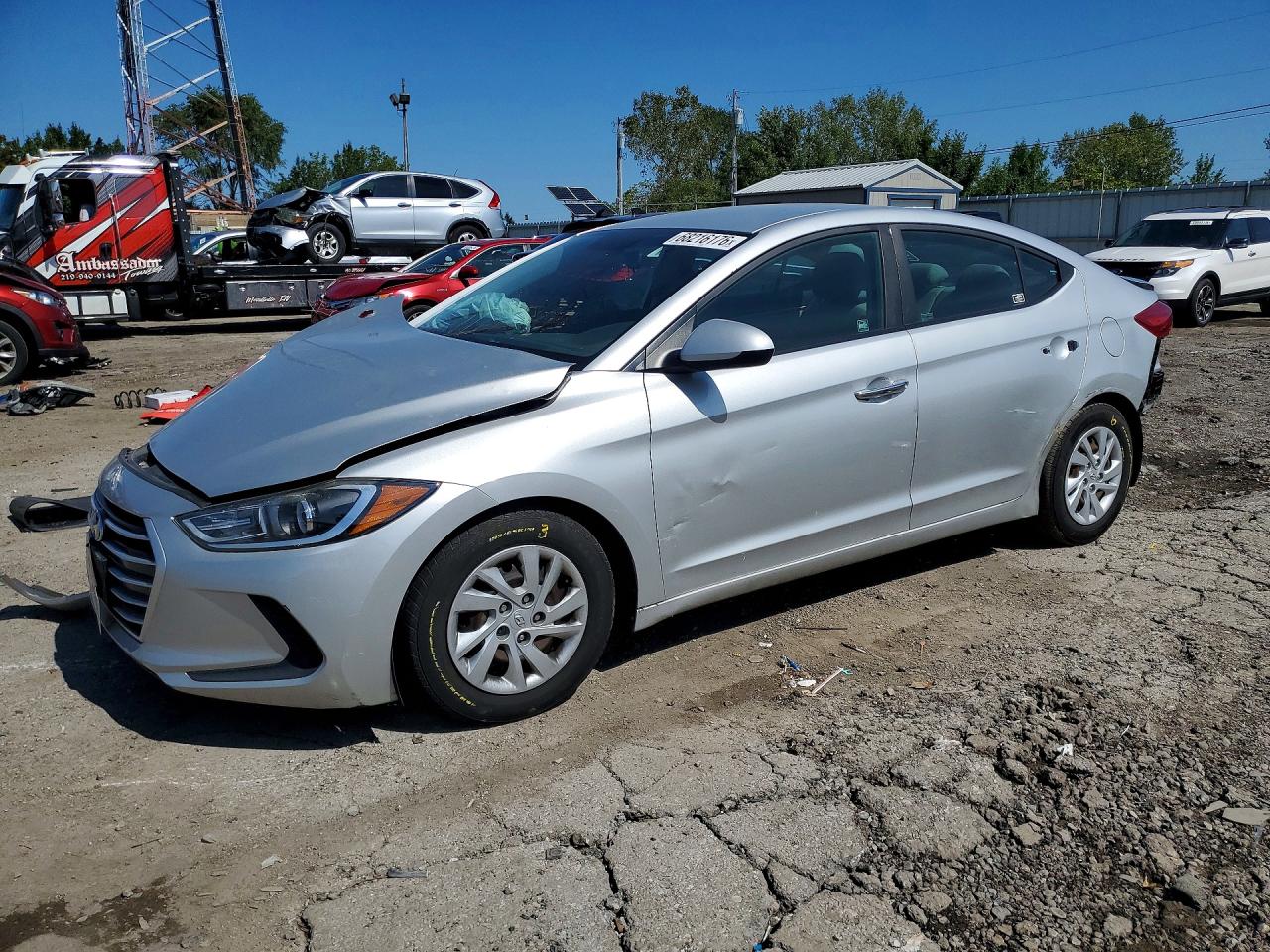 2017 HYUNDAI ELANTRA SE | 5NPD74LF4HH078039 | UPCARS