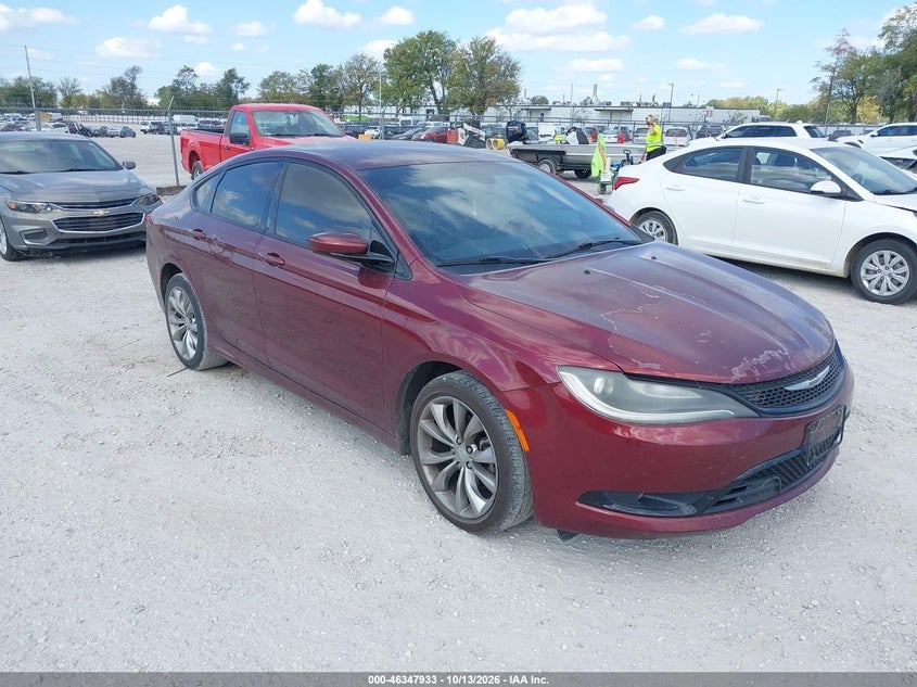 2015 CHRYSLER 200 S | 1C3CCCBBXFN748159 | UPCARS