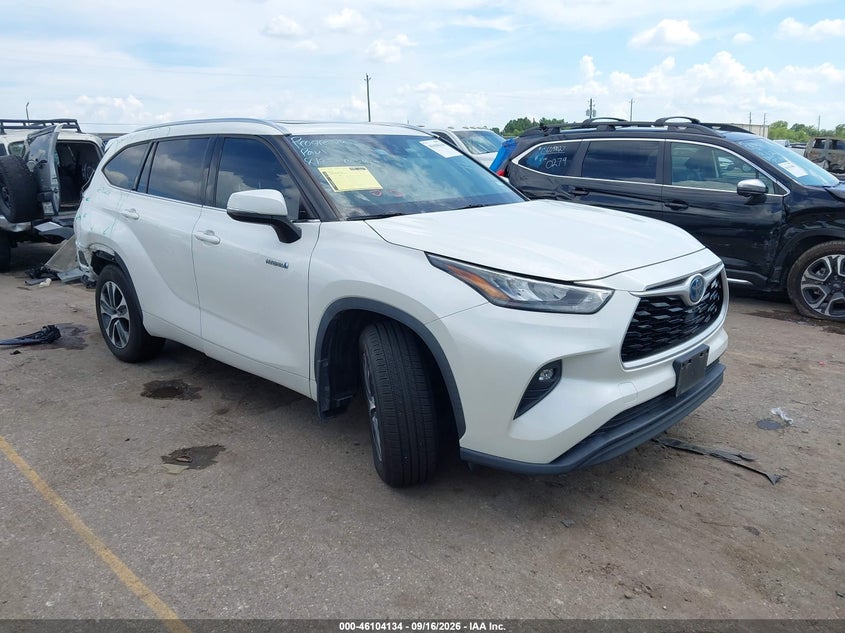 2020 TOYOTA HIGHLANDER HYBRID XLE | 5TDGARAHXLS502715 | UPCARS