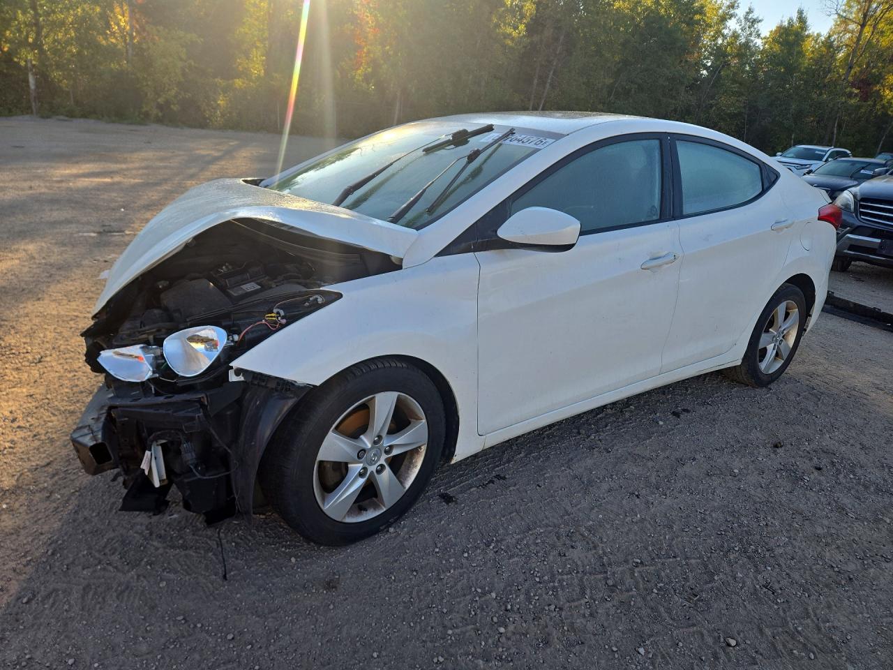 2013 HYUNDAI ELANTRA GLS | 5NPDH4AE7DH298079 | UPCARS