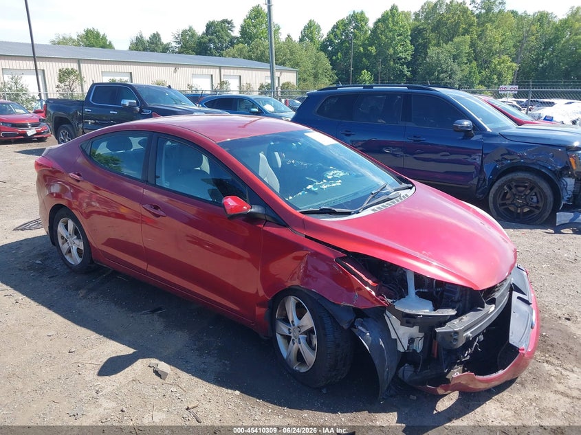 2013 HYUNDAI ELANTRA GLS | 5NPDH4AE7DH391913 | UPCARS