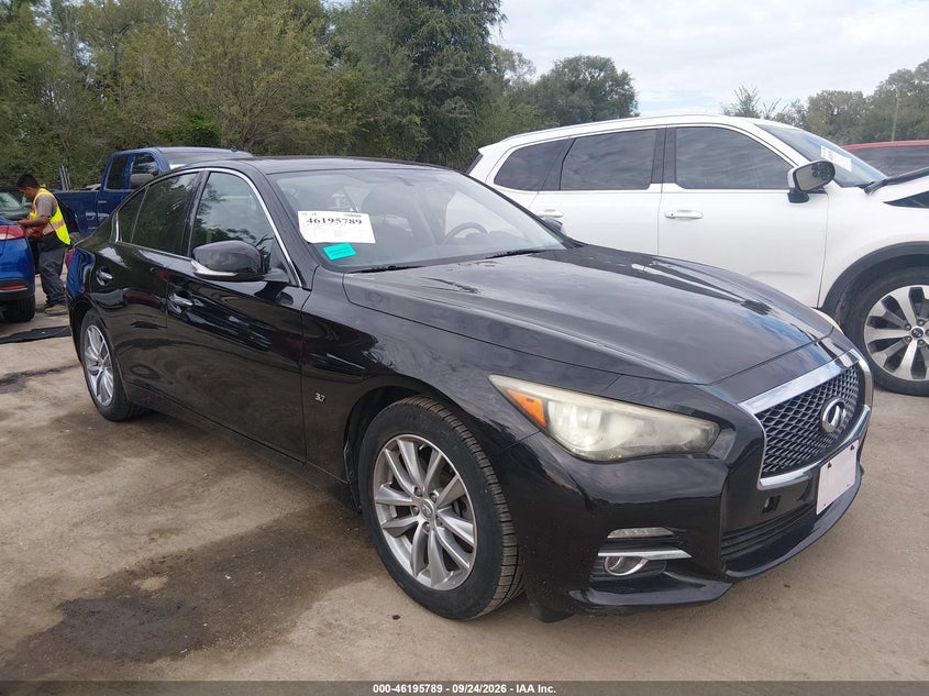 2014 INFINITI Q50 PREMIUM | JN1BV7AR5EM690525 | UPCARS