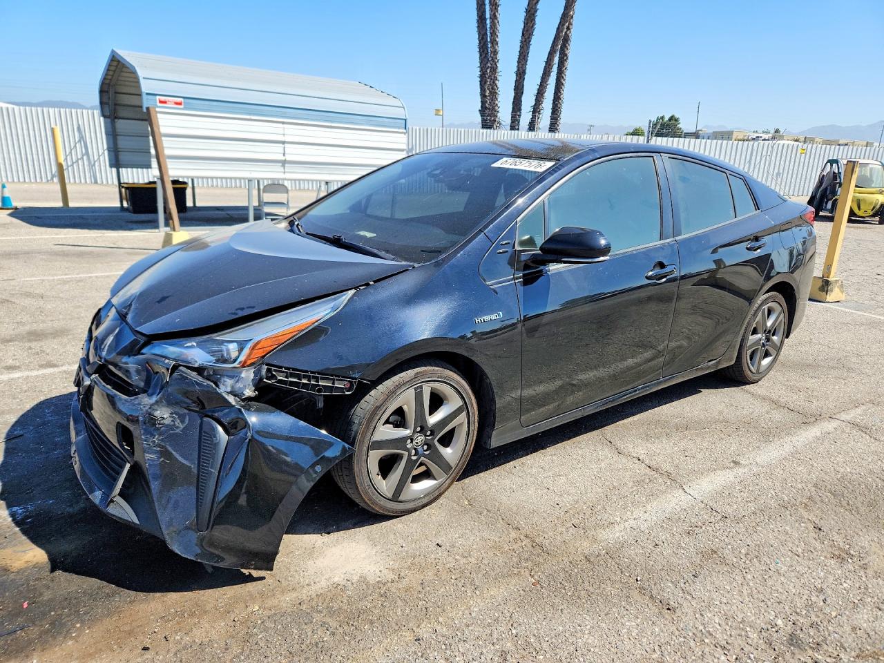 2019 TOYOTA PRIUS XLE | JTDKARFU4K3073281 | UPCARS