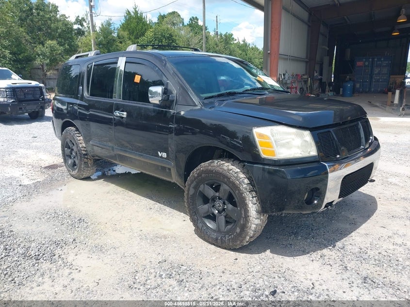 2006 NISSAN ARMADA SE | 5N1AA08B16N715075 | UPCARS
