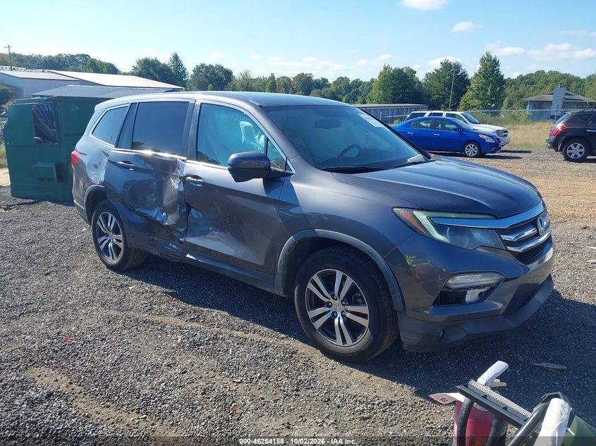 2016 HONDA PILOT EX-L | 5FNYF5H87GB017186 | UPCARS
